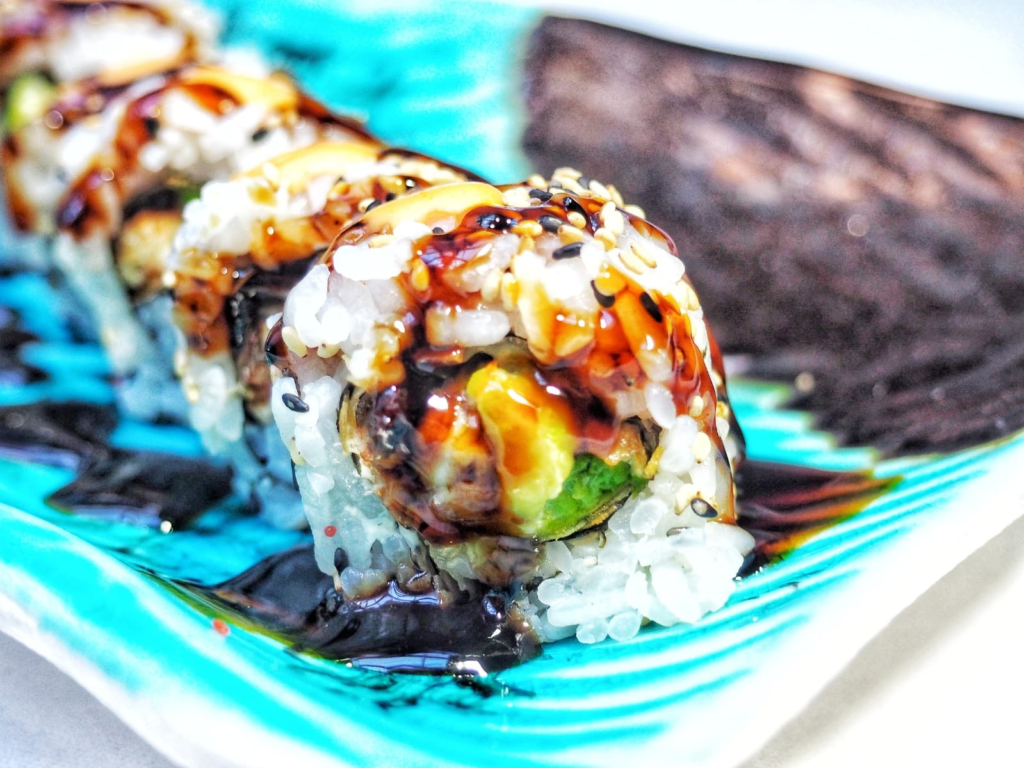 Anguila “harumaki maki”