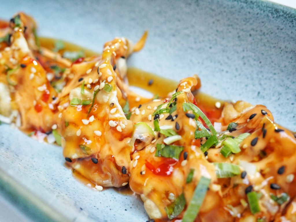 Dimsum crujiente de pollo (5 unidades)