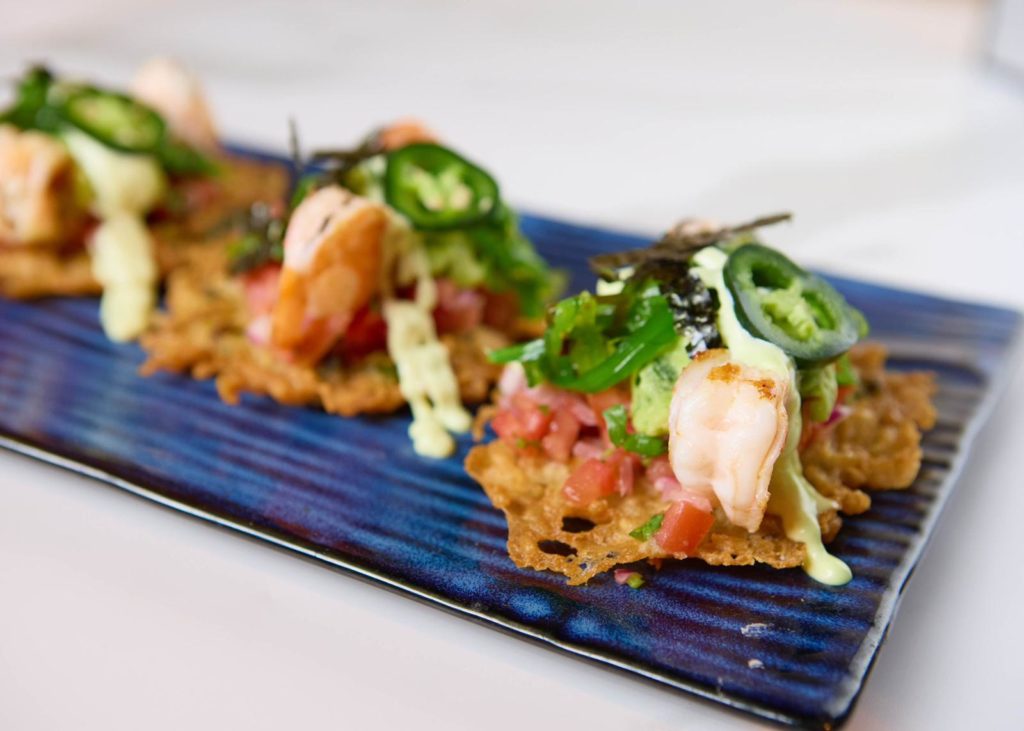 Tostas de camarón 3und